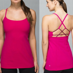 Lululemon | Dancing Warrior Tank in Jewelled Magenta / Dashing Purple